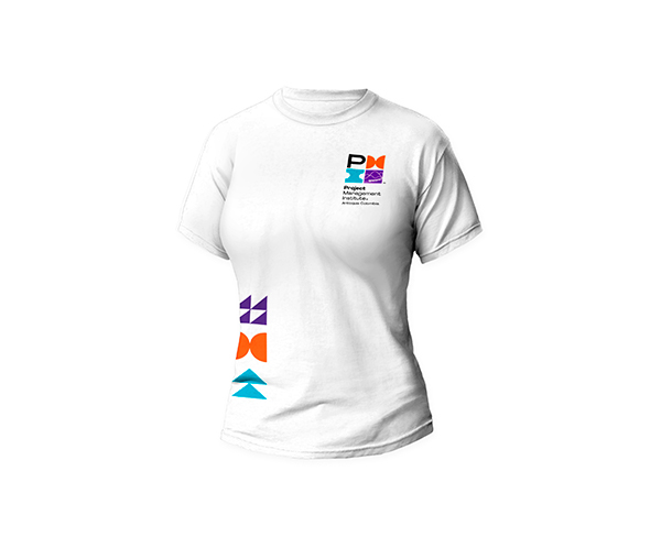Camiseta PMI Blanca Mujer